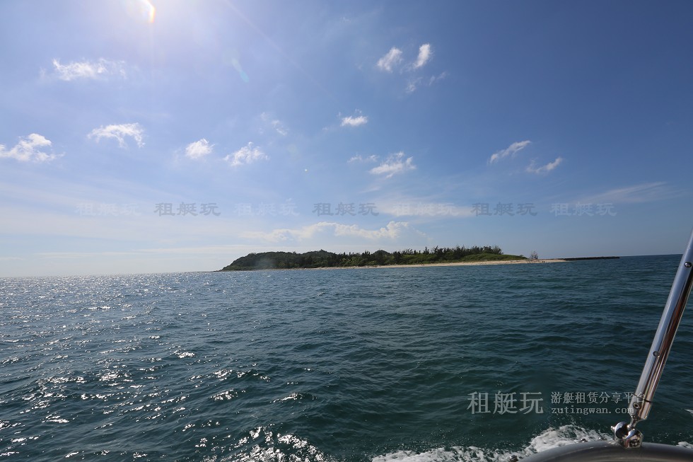 三亞旅游游艇租賃，三亞港至東島航線